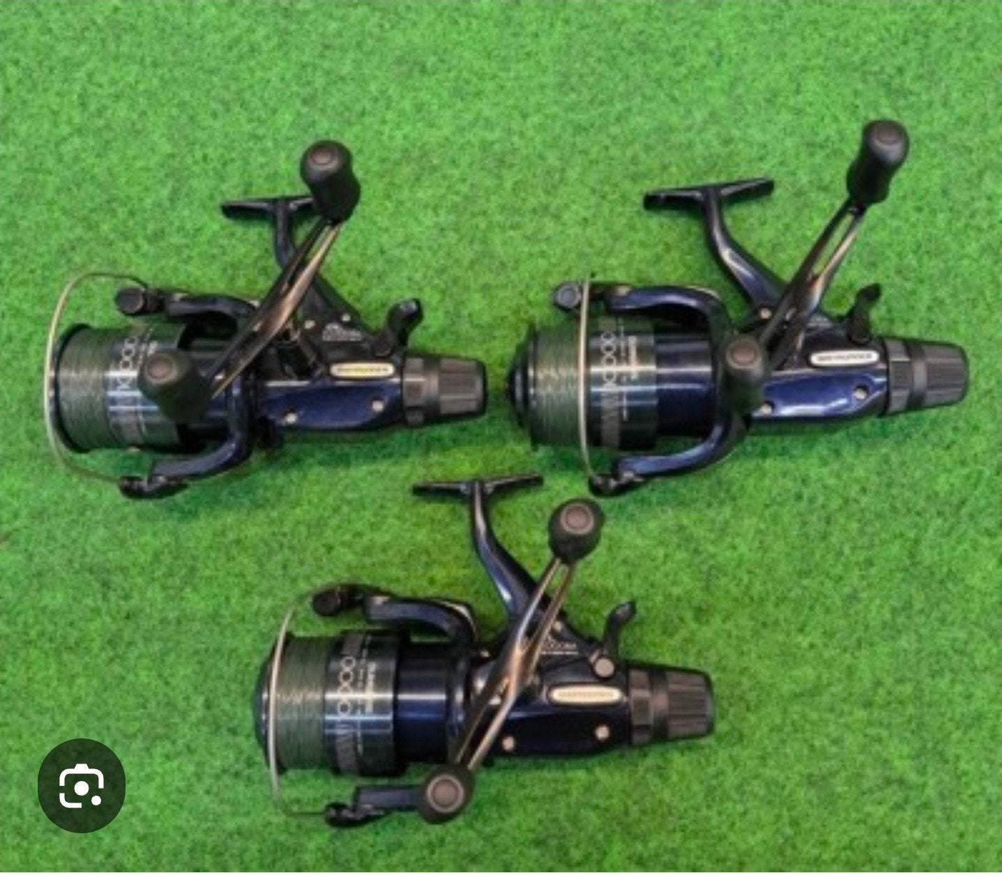 3 Shimano molens 10000 dl ra, Ophalen, Zo goed als nieuw, Molen