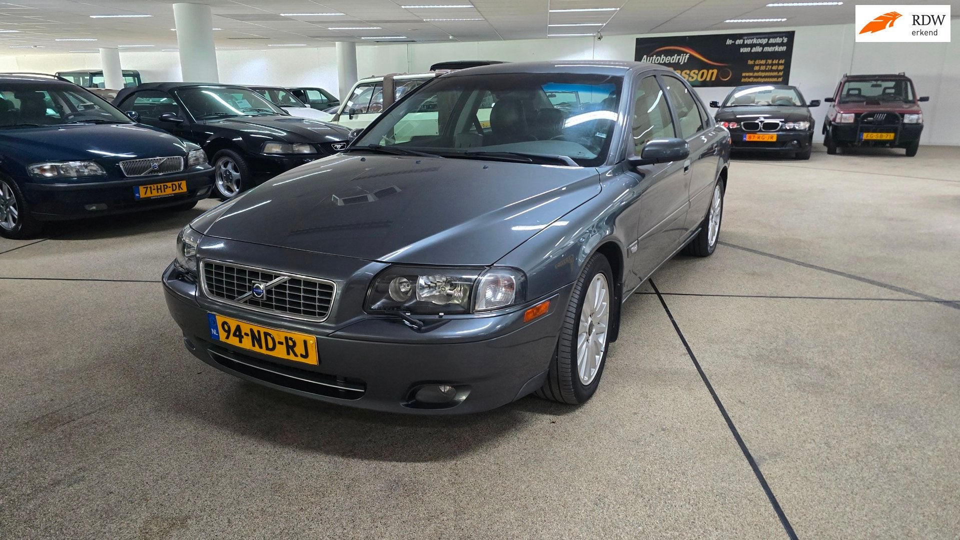 Volvo S80 2.4 Elite goede km stand., Auto's, Bedrijf, 2435 cc, 1523 kg, Sedan