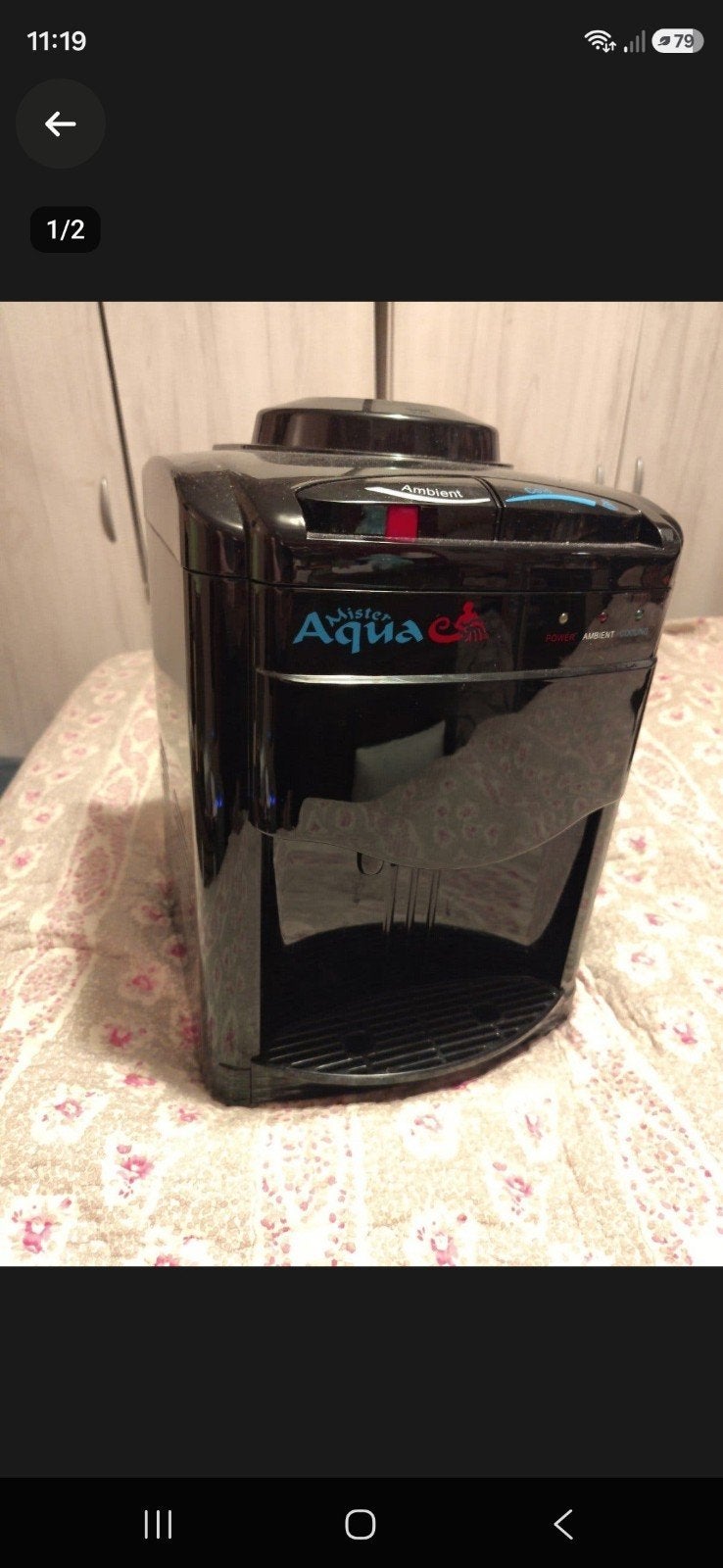Mister Aqua Waterkoeler - Compact en Efficiënt, Ophalen, Gebruikt, Waterkoeler