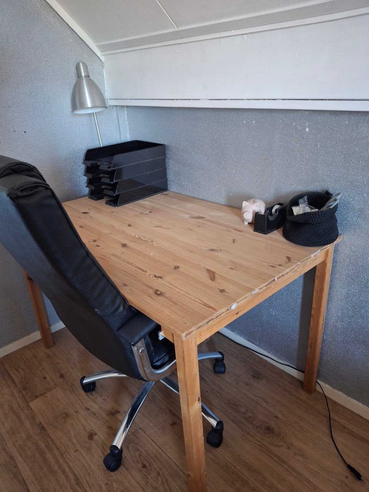 Tafel en bureaustoel, Huis en Inrichting, Bureaus, Ophalen, Gebruikt