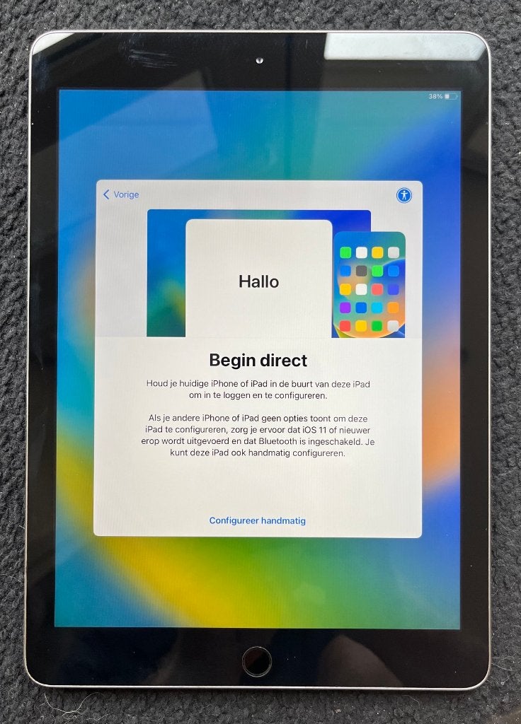 Zeer mooie Apple iPad (5e generatie) 128 GB, Computers en Software, Apple iPads, 10 inch, Apple iPad, Ophalen of Verzenden, Zo goed als nieuw