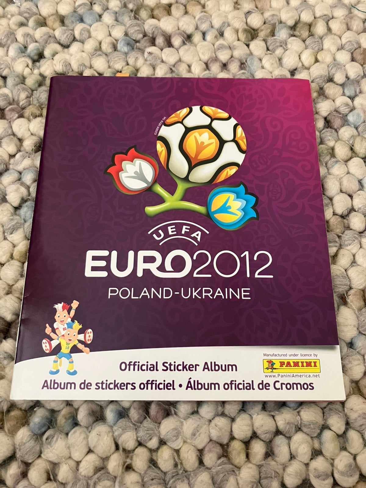 Panini ek 2012, Ophalen of Verzenden, Zo goed als nieuw, Buitenlandse clubs, Boek of Tijdschrift