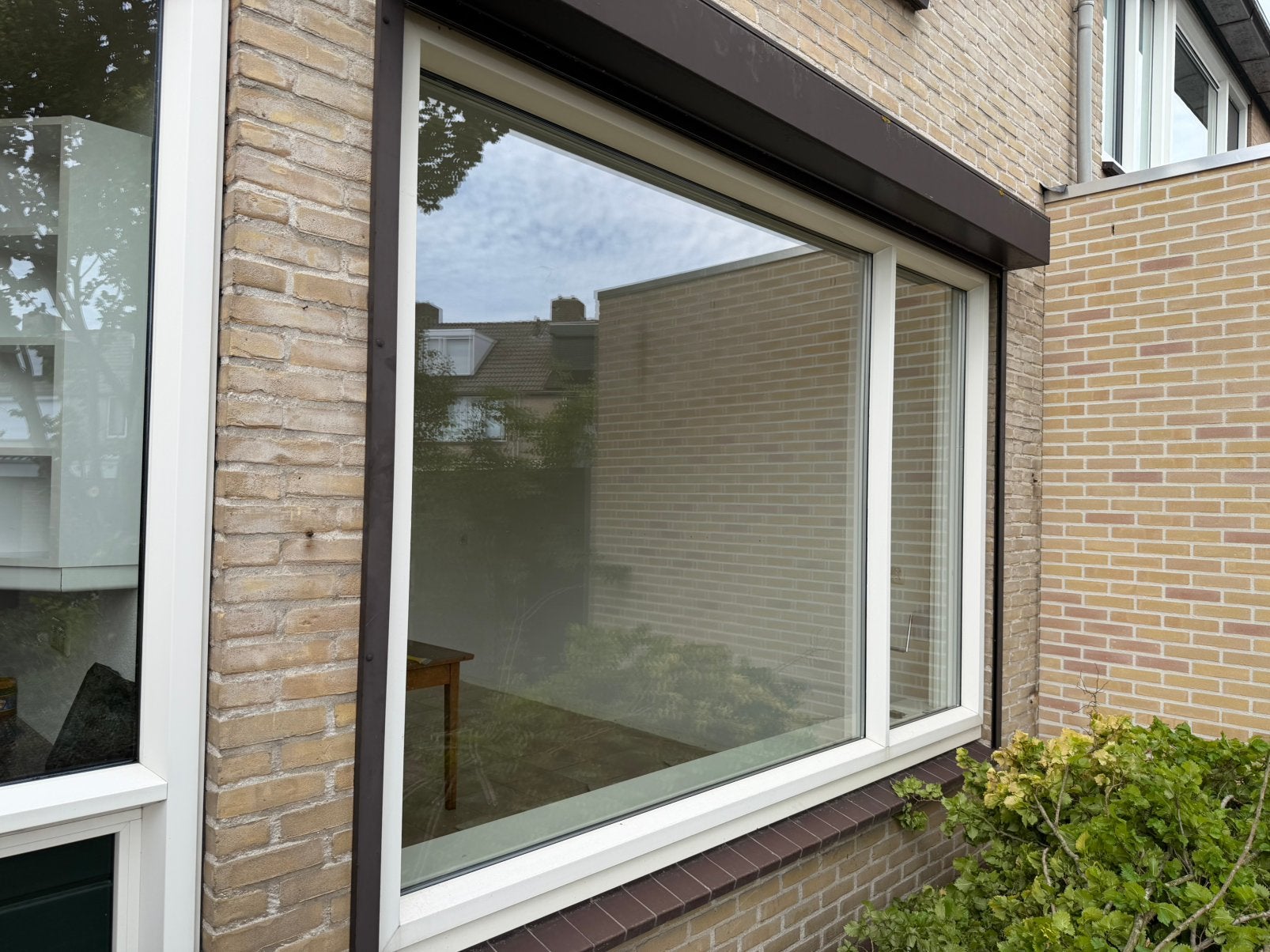 Kunststof kozijn 3m breed, Ophalen, Zo goed als nieuw, Wit, 200 cm of meer