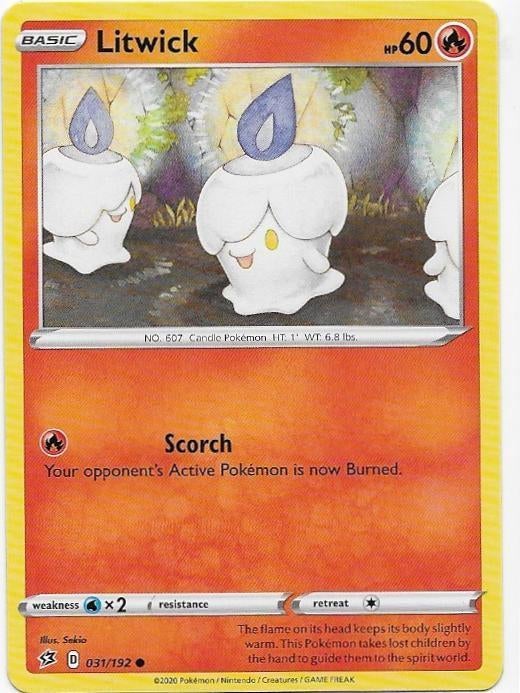 Rebel Clash,  Litwick [common] 31/192, Verzenden, Nieuw, Losse kaart