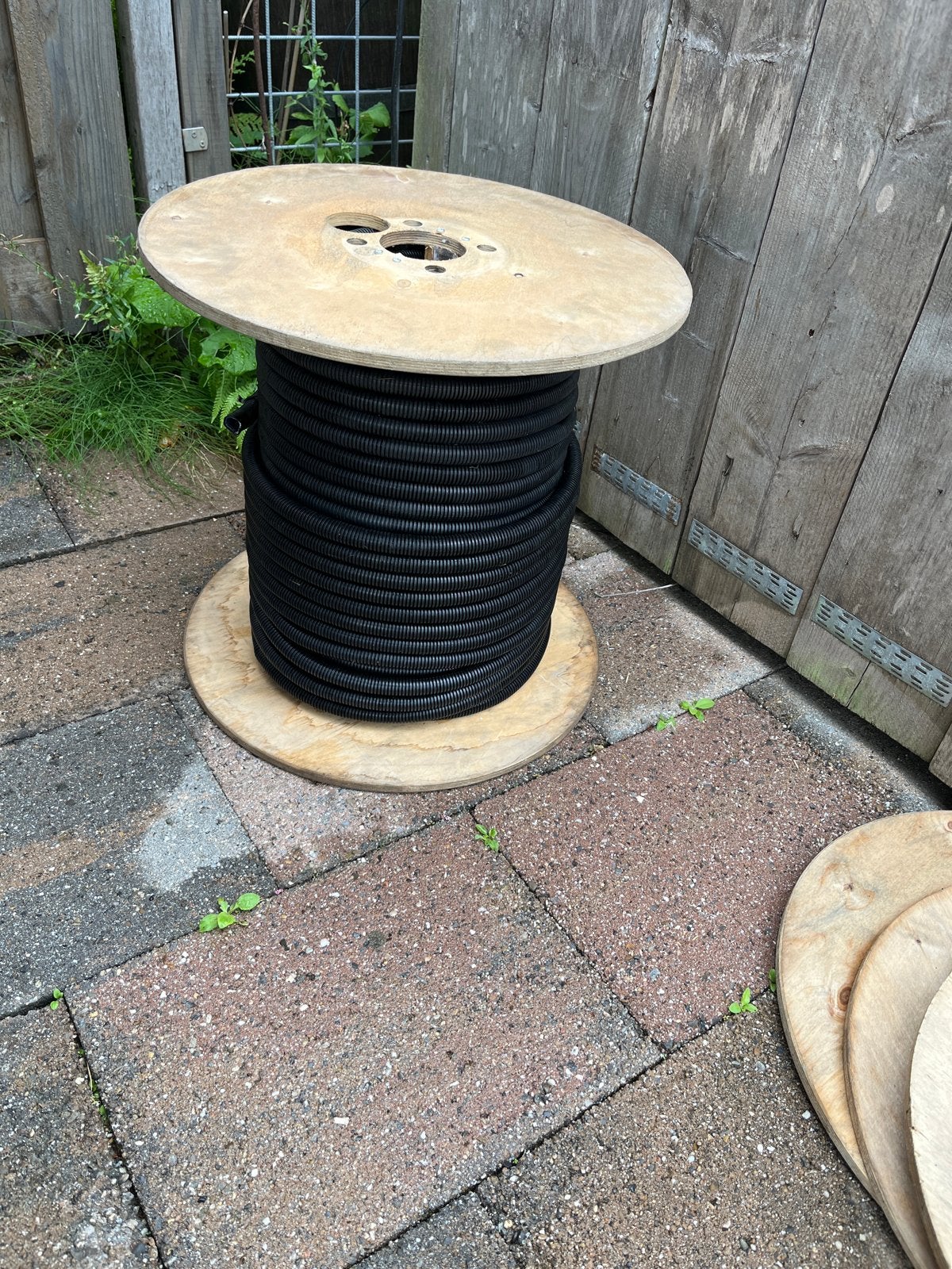 Flexibele buis 25mm op rol - Zwart, Ophalen, Nieuw, Overige merken, Kabel of Snoer