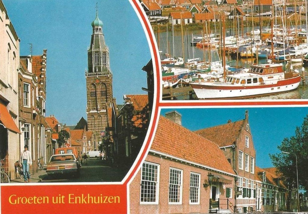 Enkhuizen-438   3 luik, Ophalen of Verzenden, 1980 tot heden, Ongelopen, Noord-Holland