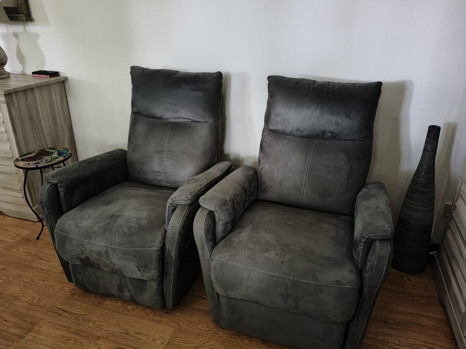 Elektrische fauteuils (ABILDSKOV), Ophalen, Gebruikt, 75 tot 100 cm, Stof