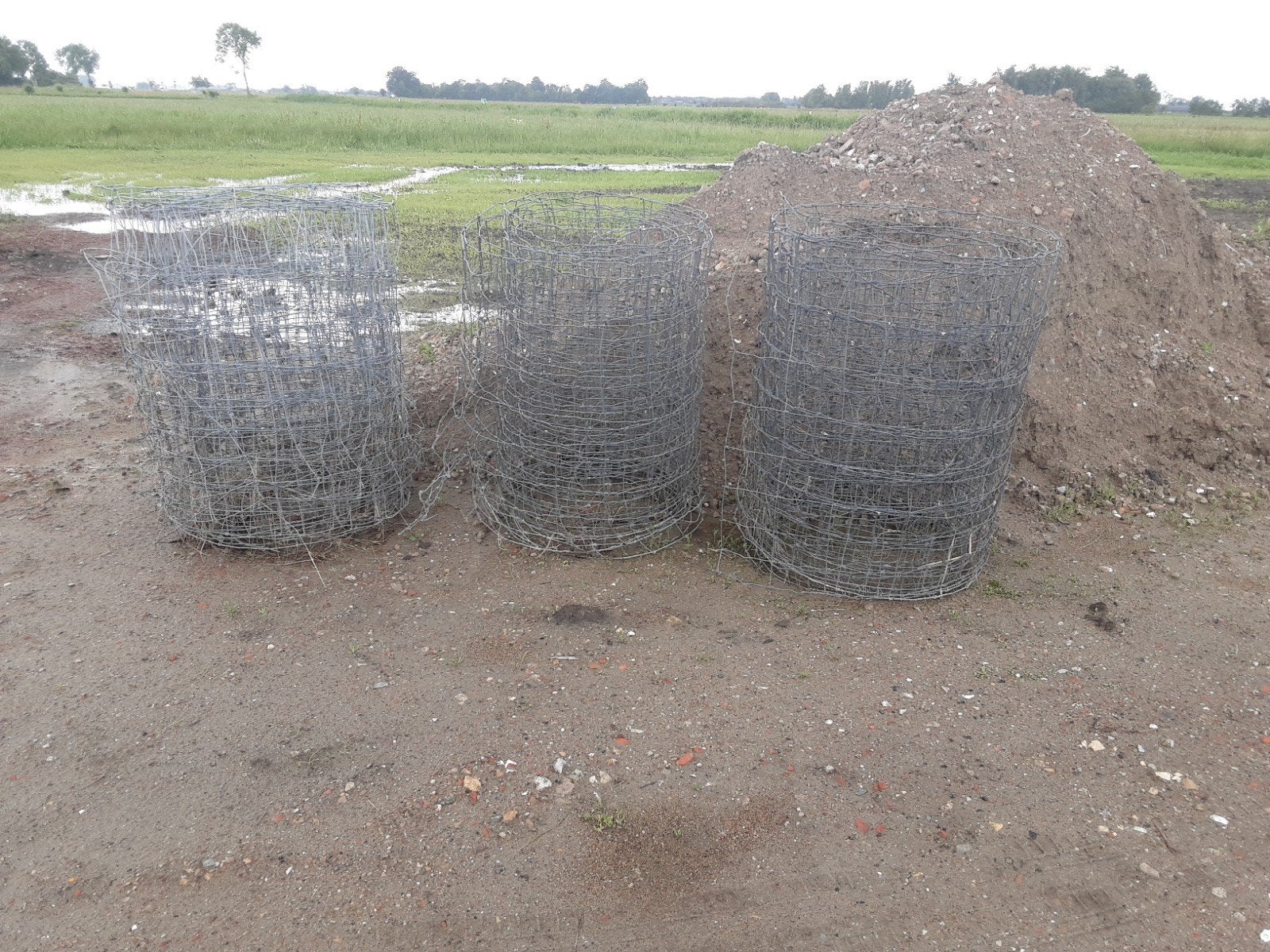 Afrastering  zwaar  17m 20m 25m, Ophalen of Verzenden, 20 meter of meer