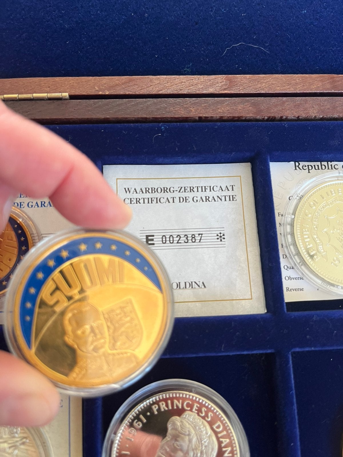 Finland 1 Ecu medaille uit 1997, Postzegels en Munten, Munten | Europa | Euromunten, Finland, Losse munt, Goud, Overige waardes