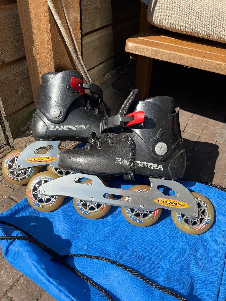 Zandstra skeelers mt 37, Gebruikt, Kinderen, Inline skates 4 wielen, Ophalen