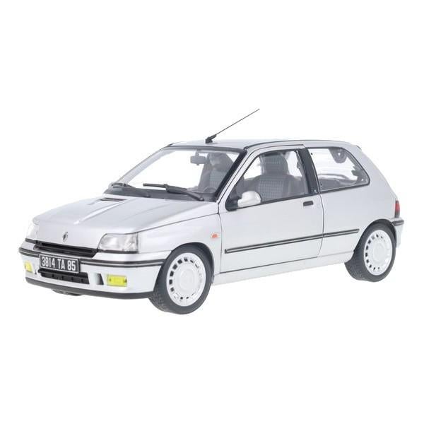 Renault Clio 16S 1992 Iceberg Grijs Modelauto 1/18 Norev, Auto, Norev, Ophalen of Verzenden, Norev