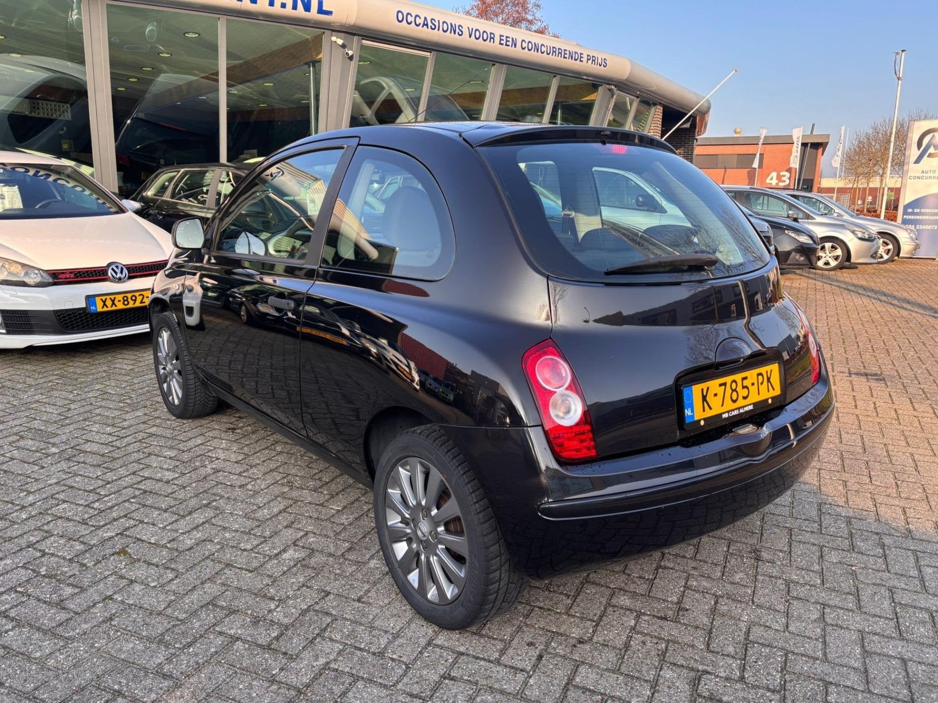 Nissan Micra 1.2 Mix, Airco Inruil mogelijk., Gebruikt, 31 €/maand, 4 cilinders, Zwart
