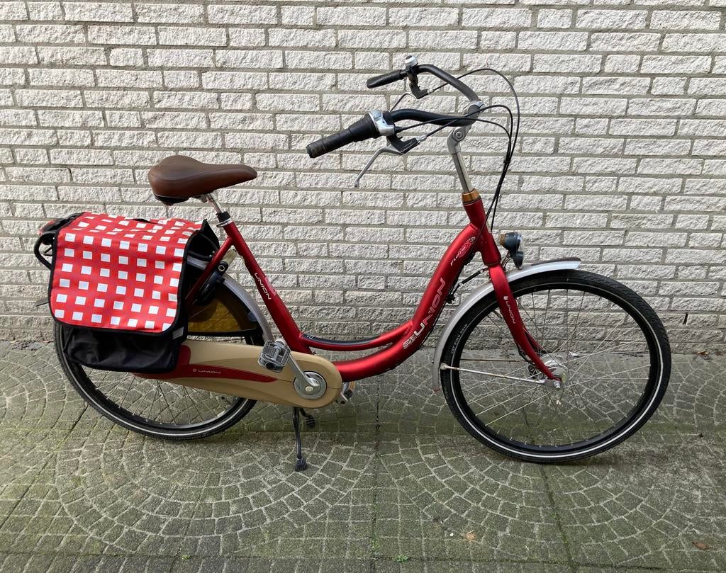 Union | damesfiets, Fietsen en Brommers, Fietsen | Dames | Moederfietsen, Gebruikt, Overige merken, 53 tot 56 cm, 0 zitjes, Versnellingen