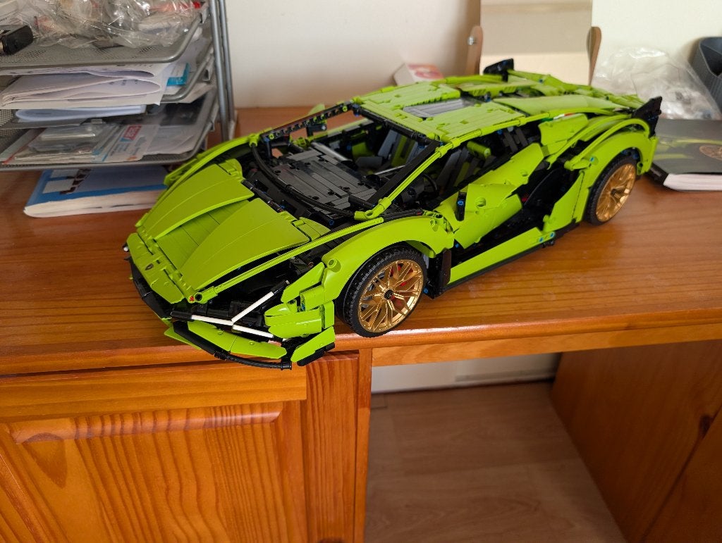 LEGO Technic Lamborghini Sián FKP 37 setnummer 42115, Inclusief instructies, Lego, Ophalen of Verzenden, Zo goed als nieuw