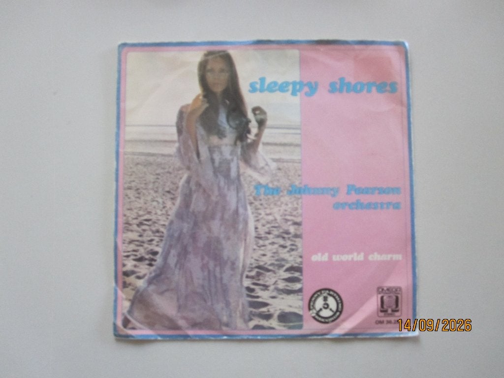 THE JOHNNY PEARSON ORCHESTRA -  sleepy shores - 7", Gebruikt, Overige genres, 7 inch, Ophalen of Verzenden