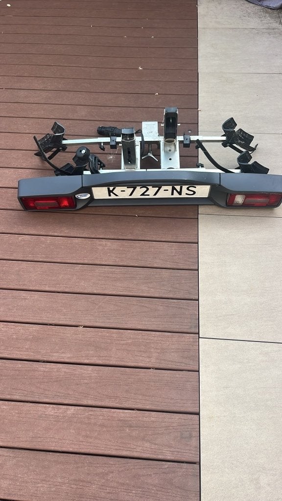Fietsendrager, Ophalen, Gebruikt, Trekhaakdrager