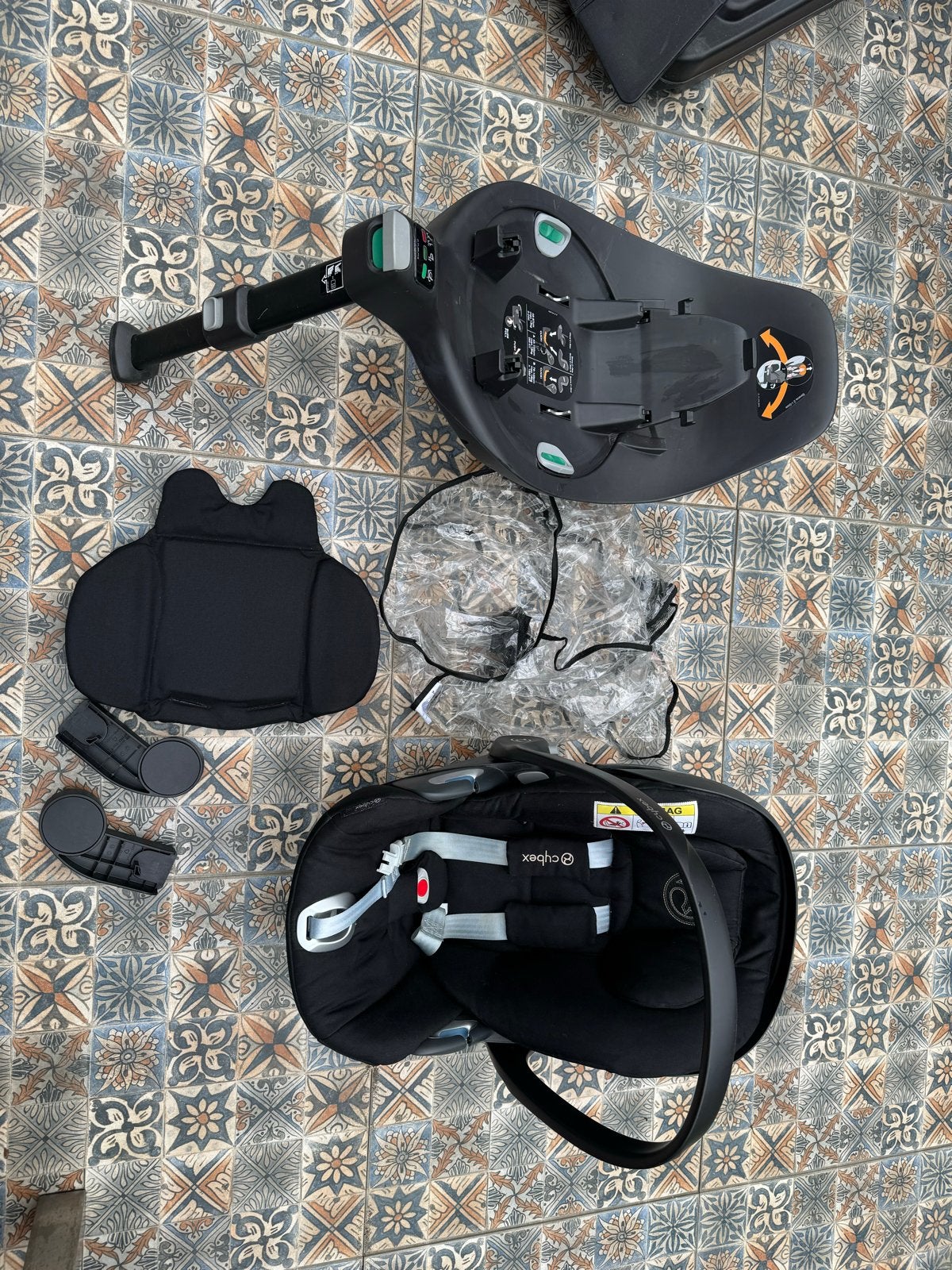 Cybex Cloud Z i-Size autostoel met Isofix base, Kinderen en Baby's, Autogordel of Isofix, Verstelbare rugleuning, Zo goed als nieuw