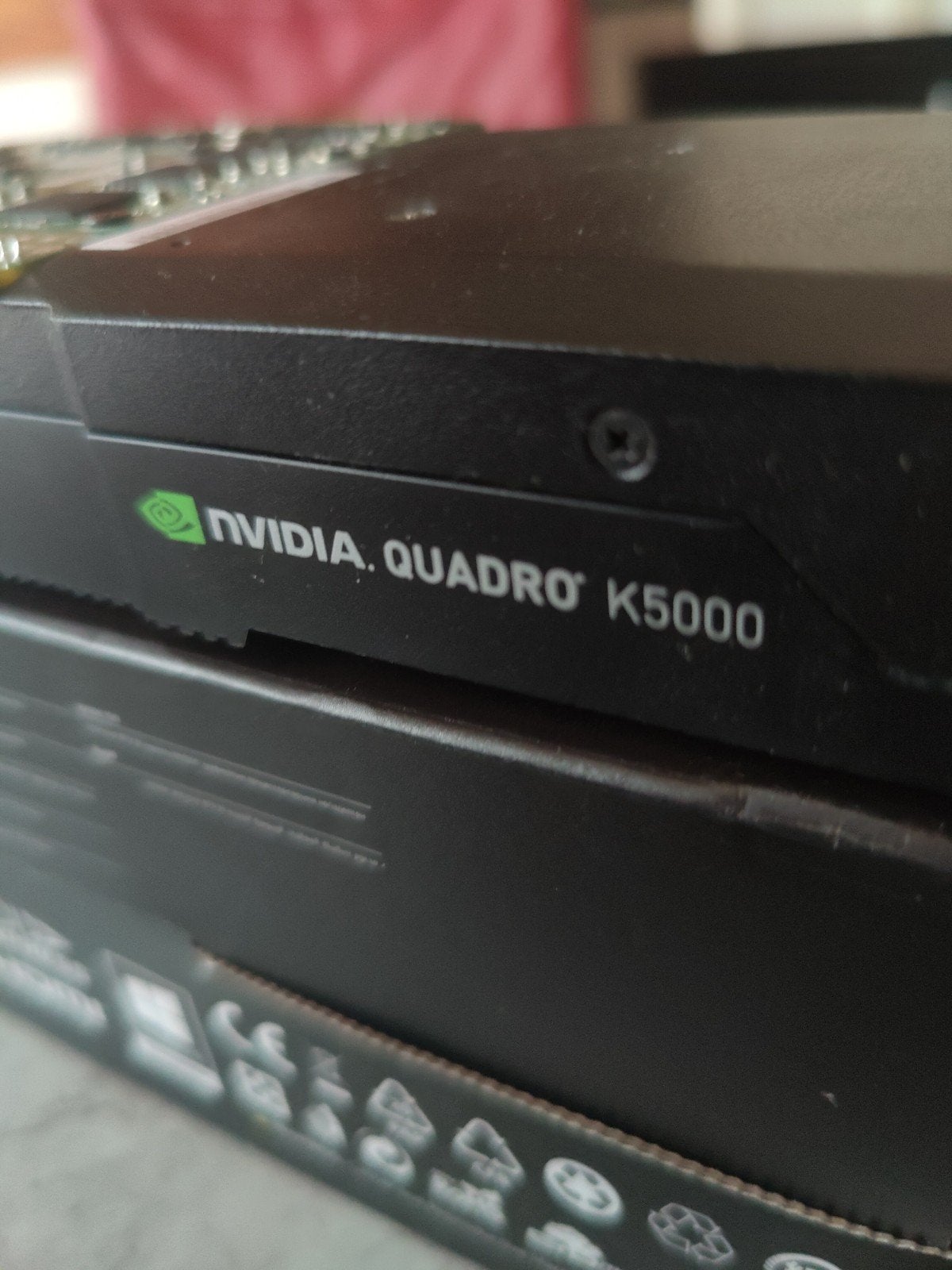 NVIDIA Quadro K5000 Grafische Kaart getest in orde, PCI-Express 3, Gebruikt, DVI, Ophalen of Verzenden