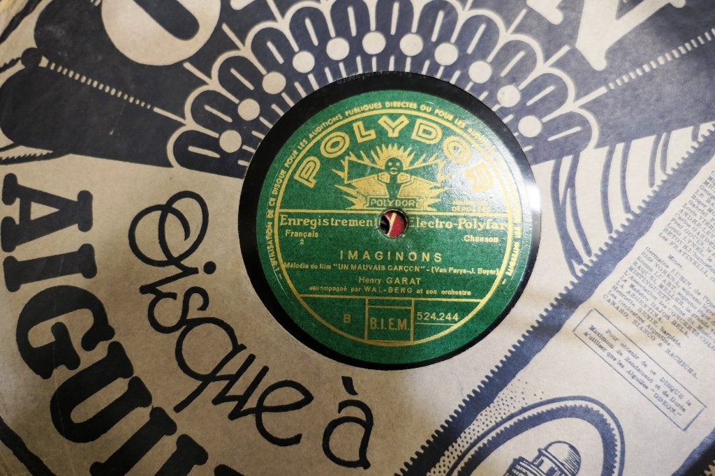 78 toeren LP's afkomstig uit Frankrijk., Ophalen, Zo goed als nieuw, Classicisme, Opera of Operette