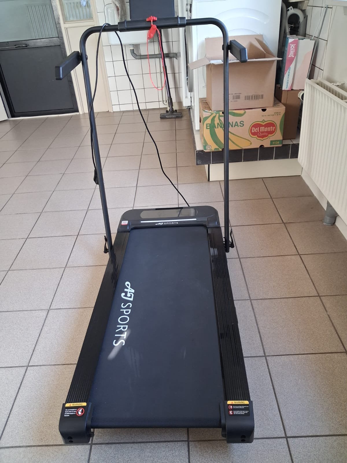 Loopband AJ-T40S - Zo goed als nieuw, Sport en Fitness, Fitnessapparatuur, Zo goed als nieuw, Loopband, Benen, Metaal, Ophalen