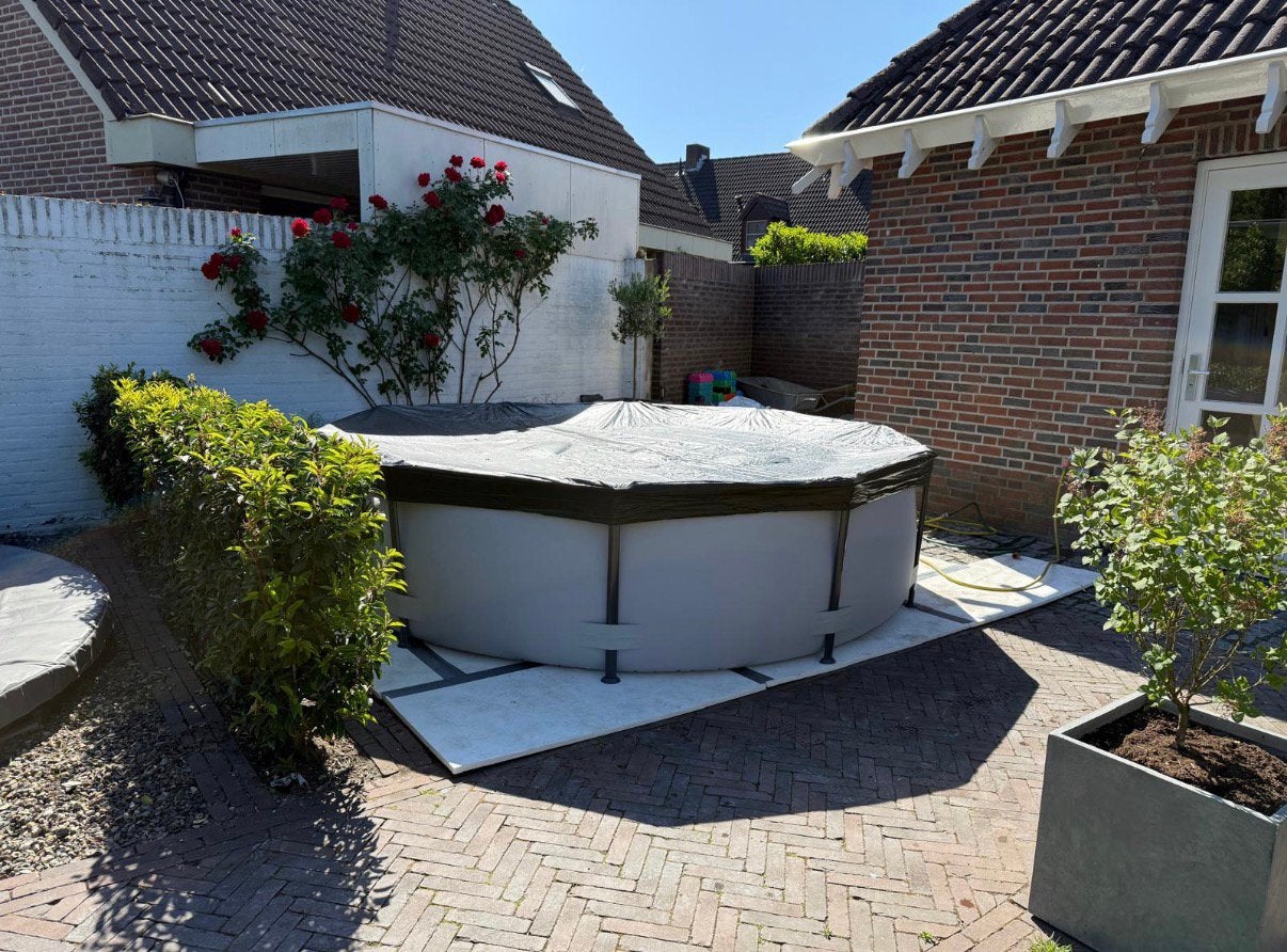 Bestway zwembad, Ophalen of Verzenden, Zo goed als nieuw, Afdekzeil