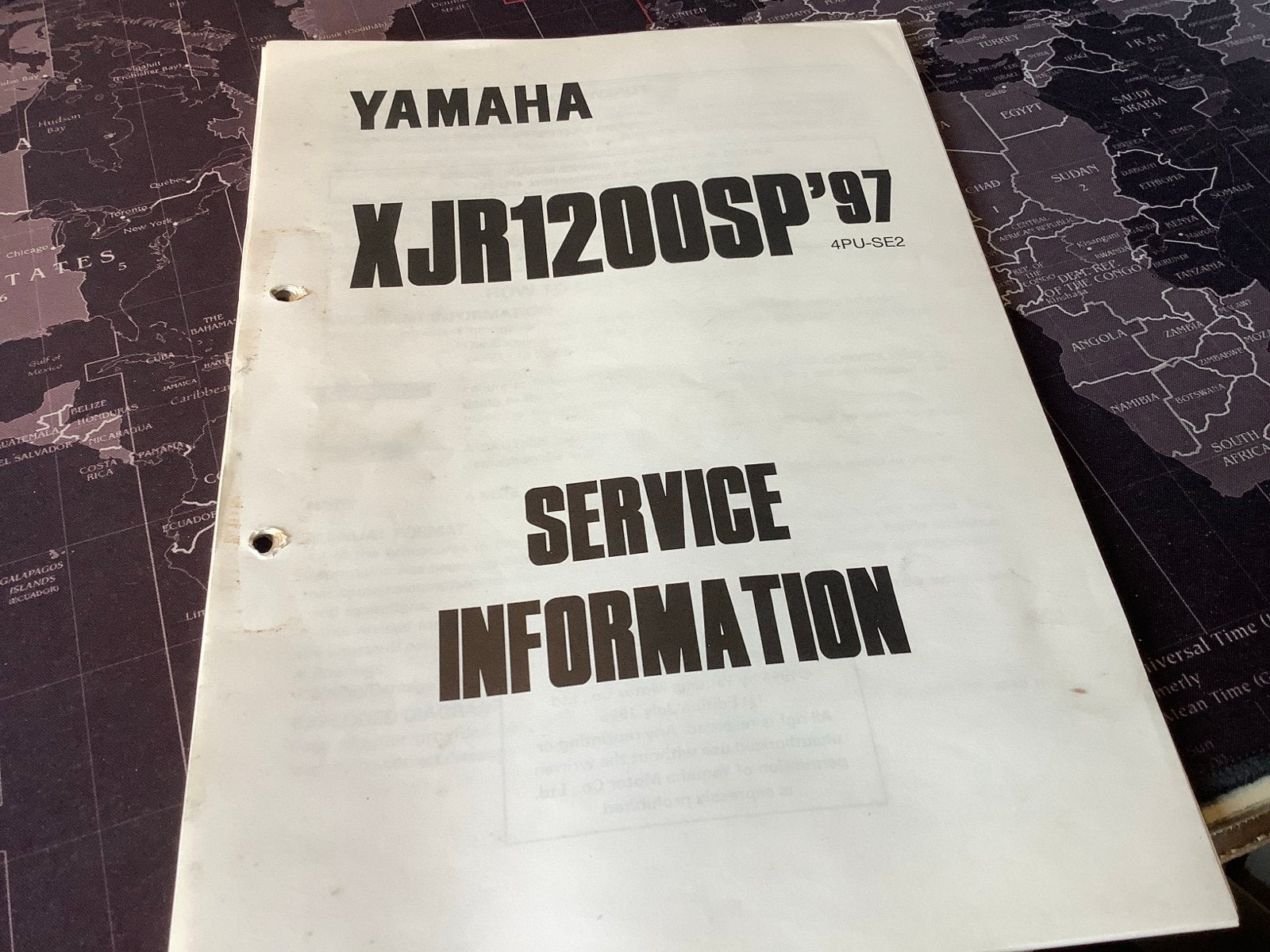 Yamaha XJR1200SP '97 Service Informatie Handleiding. (16), Verzenden, Yamaha