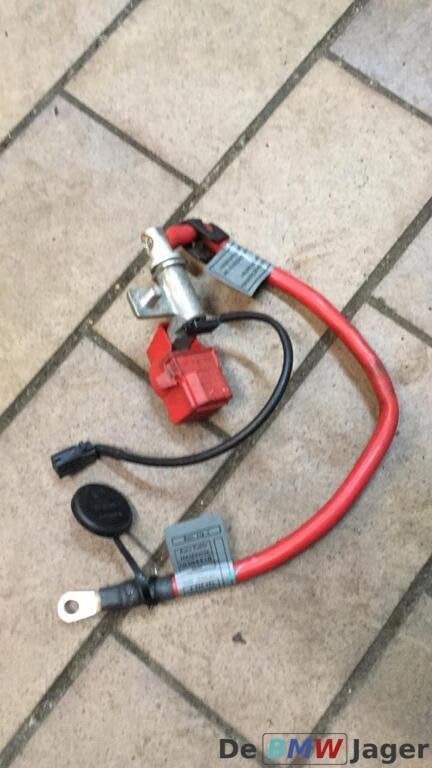 Accukabel plus BMW 3 serie E90 E91 E92 61126938495, Auto-onderdelen, Accu's en Toebehoren, Gebruikt, Ophalen of Verzenden, BMW