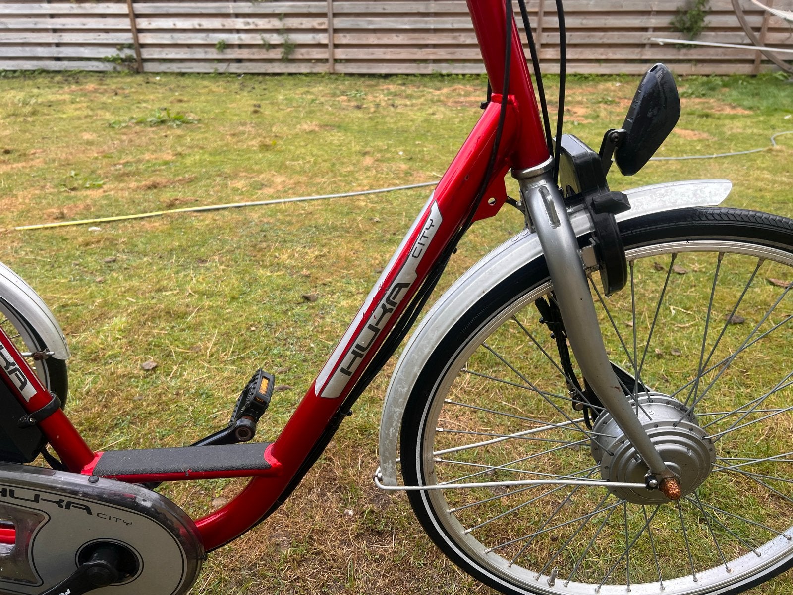 Huka City driewieler e-bike, Fietsen en Brommers, Fietsen | Driewielfietsen, Ophalen, Gebruikt, Velgrem