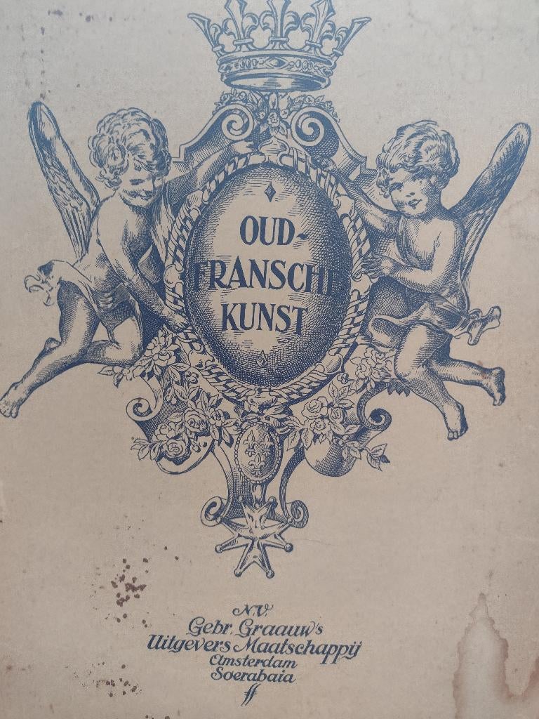 Map Oud Fransche  Kunst, Ophalen of Verzenden