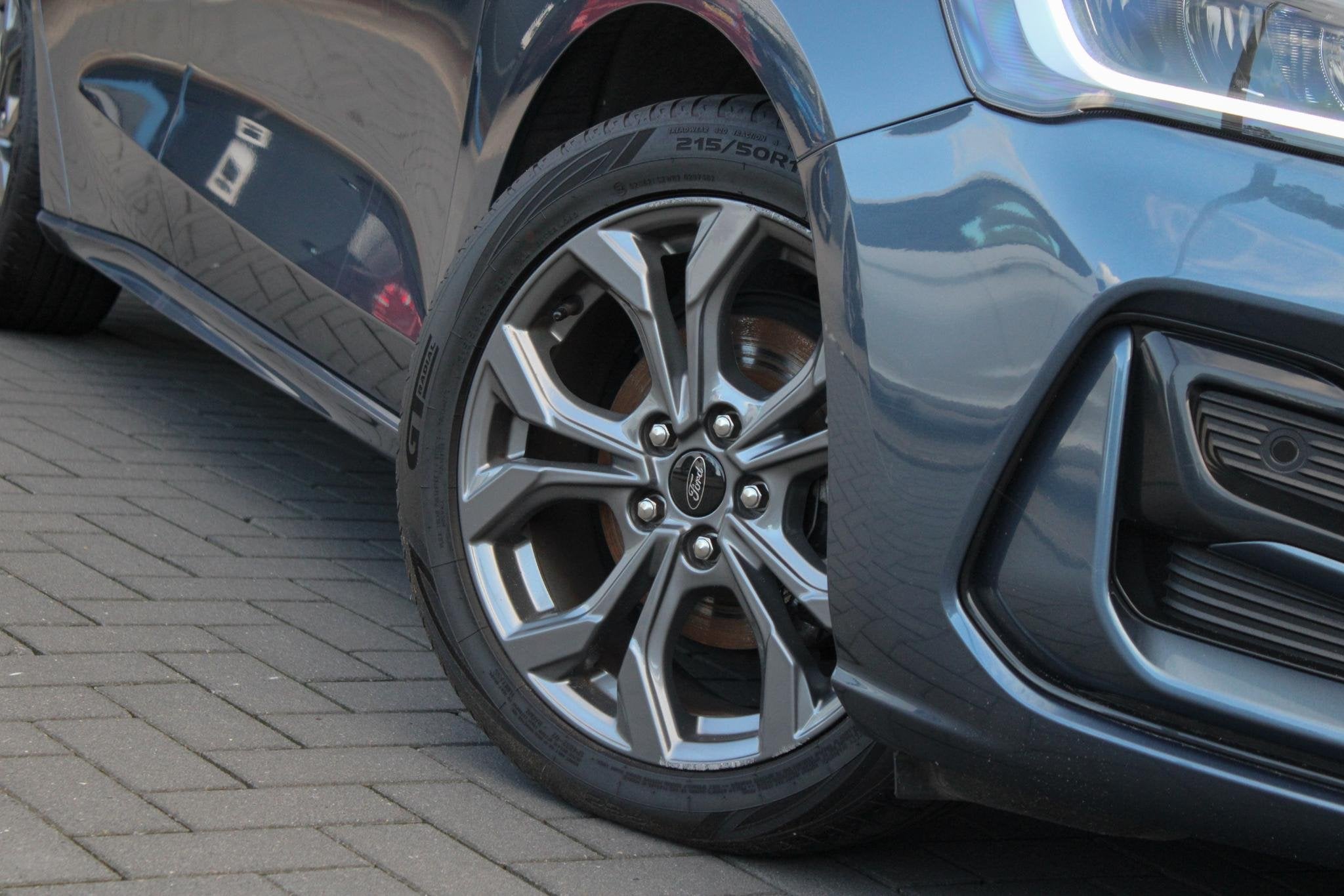 Ford Focus 1.0 EcoBoost Hybrid ST Line 125pk | SYNC 4 Naviga, 1404 kg, Blauw, Origineel Nederlands, 3 cilinders