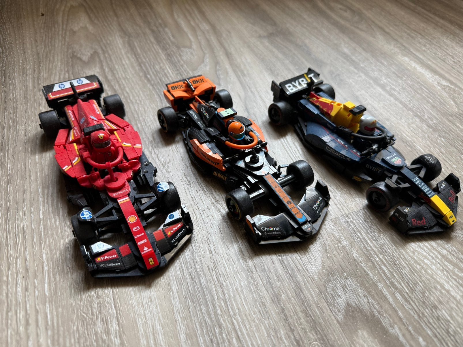 F1 auto’s van lego ( origineel ), Verzenden, Lego, Zo goed als nieuw, Compleet