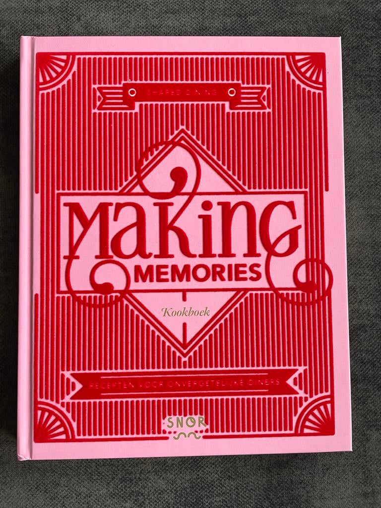 Making Memories Kookboek: Recepten voor Onvergetelijke Diner, Voorgerechten en Soepen, Nieuw, Ophalen of Verzenden, Europa