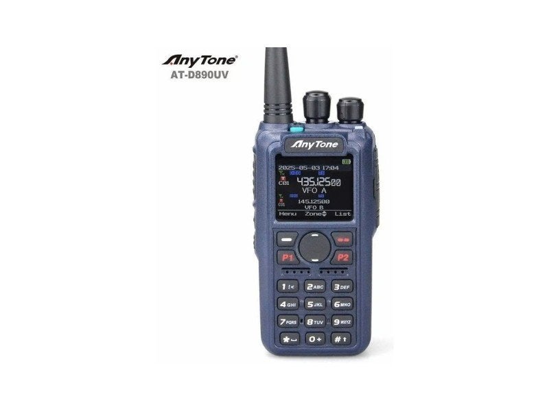 Anytone AT-D890UV Nu met software 1.05!!!!, Ophalen of Verzenden, Nieuw, 5 tot 15 km, Portofoon of Walkie-talkie