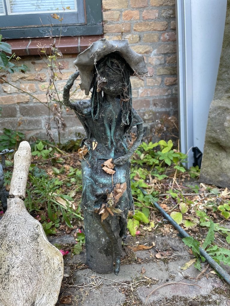 Tuinbeeld, Ophalen, Gebruikt, Steen