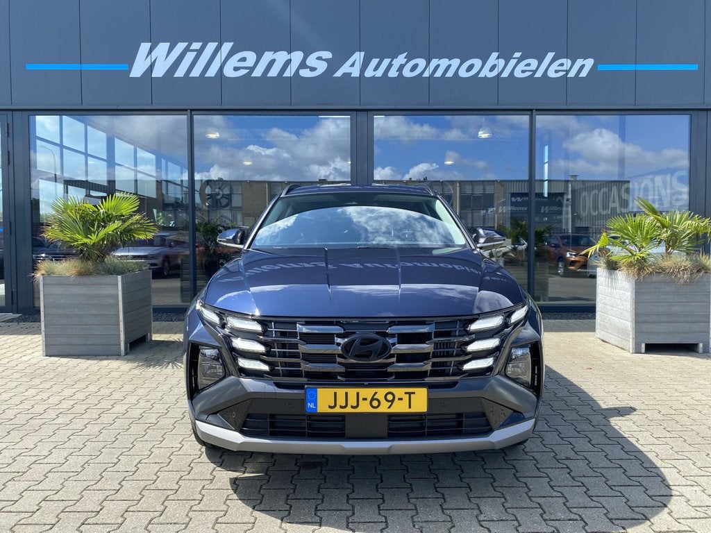 Hyundai Tucson 1.6 T-GDI PHEV Comfort Smart Adaptive Cruise, Auto's, Hyundai, Stof, Met garantie (alle), Blauw, Bedrijf