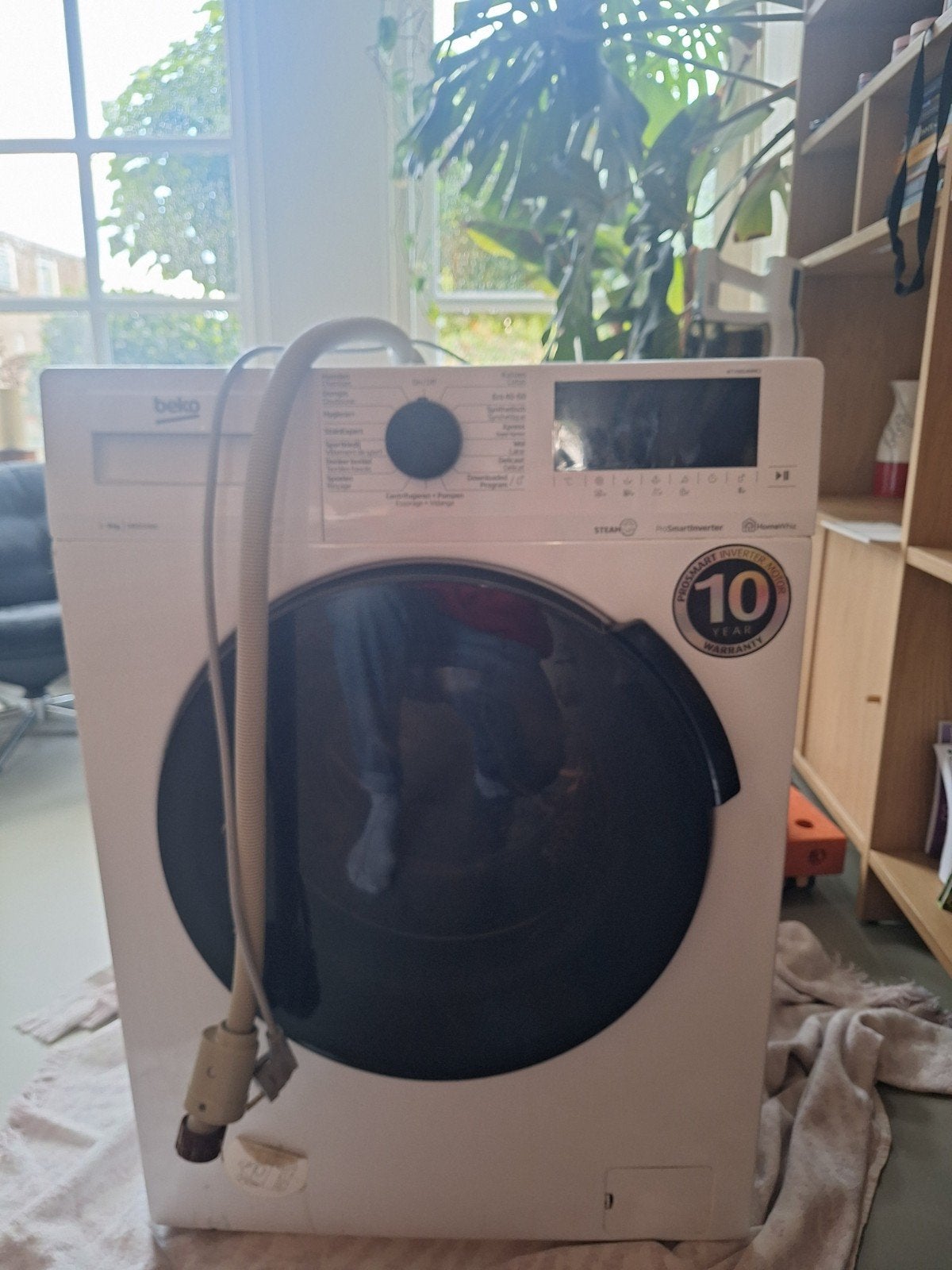 Beko WTV8814MMC1 wasmachine, Witgoed en Apparatuur, Ophalen, Zo goed als nieuw, 85 tot 90 cm
