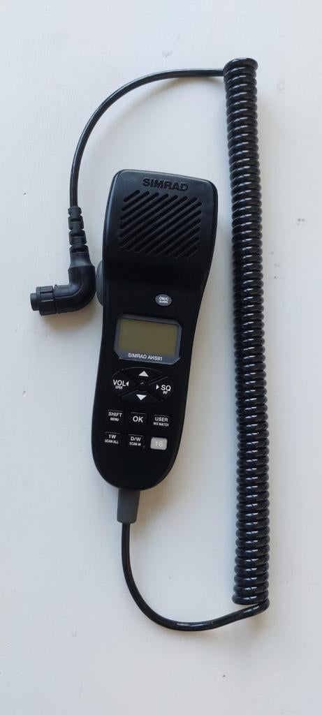SIMRAD RS81 AHS81 Marine VHF-radiohandset..., Ophalen of Verzenden, Zo goed als nieuw, Radio