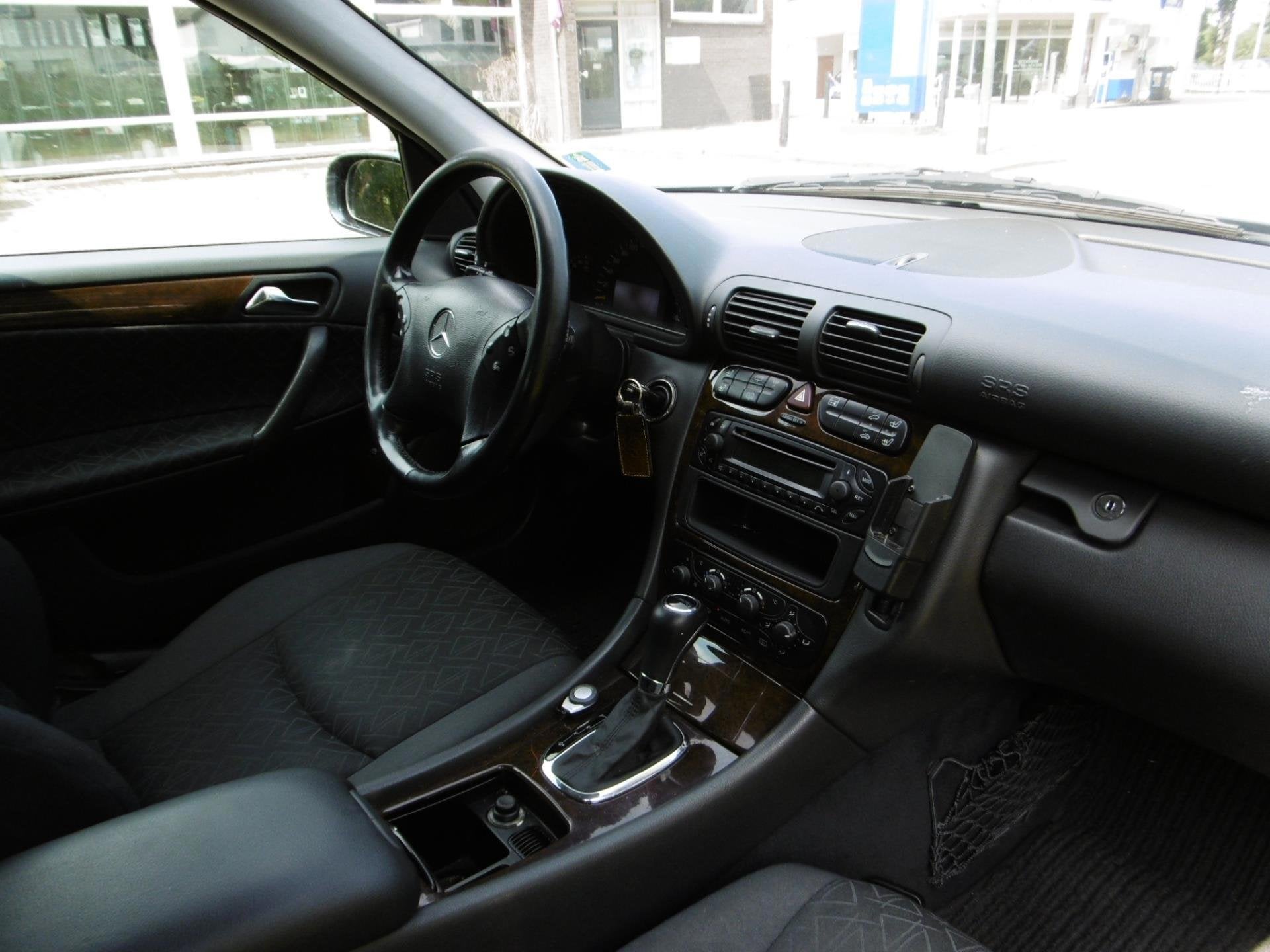 Mercedes-Benz C-klasse Combi 220 CDI Elegance 143pk Automaat, Auto's, Automaat, Gebruikt, Zwart, Zwart