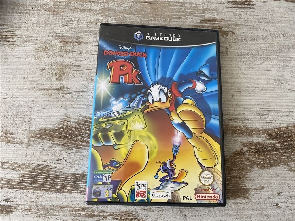 Nintendo gamecube donald duck Pk game [1257]
