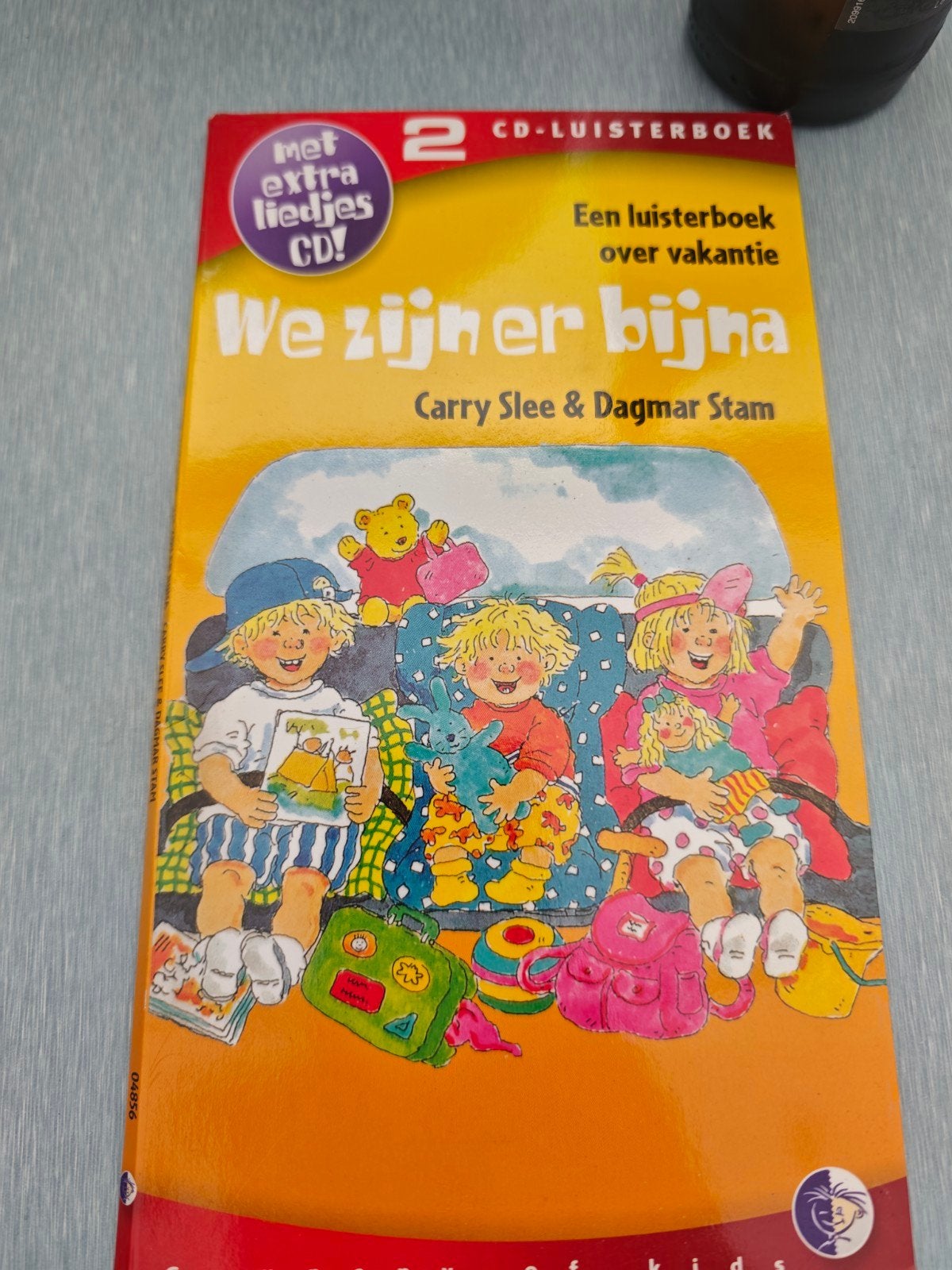 Luisterboek: We zijn er bijna - Carry Slee & Dagmar Stam, 3 tot 5 jaar, Inclusief boekje, Luisterboek, Ophalen of Verzenden