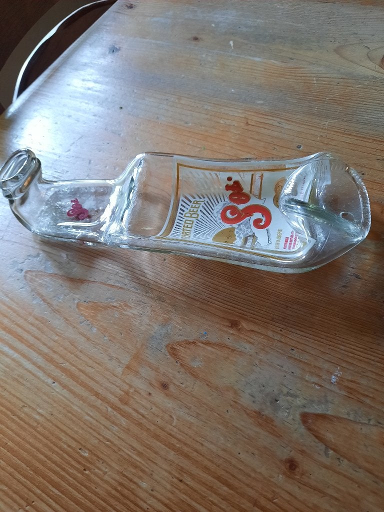 Plat Sol bierflesje, Verzamelen, Biermerken, Ophalen of Verzenden, Overige merken