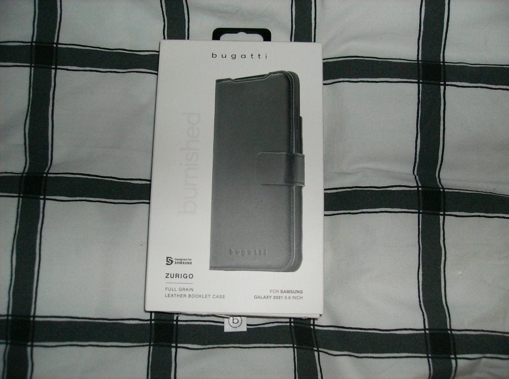BUGATTI, HOES SMARTFOON, ZWART LEER, GALAXY 2021, Telecommunicatie, Ophalen of Verzenden, Nieuw, Zwart, 128 GB