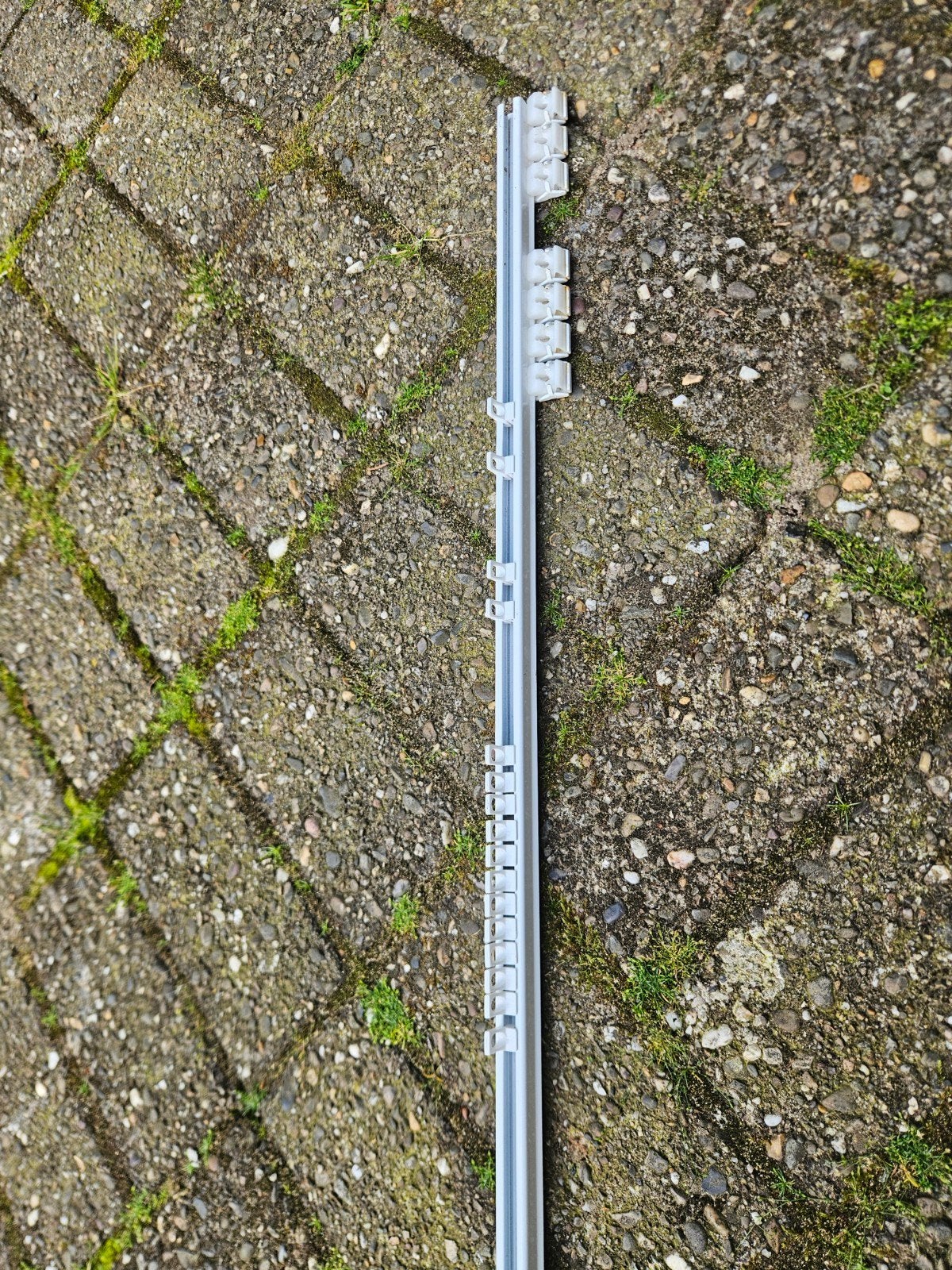 Gordijnrails, Ophalen, Gebruikt