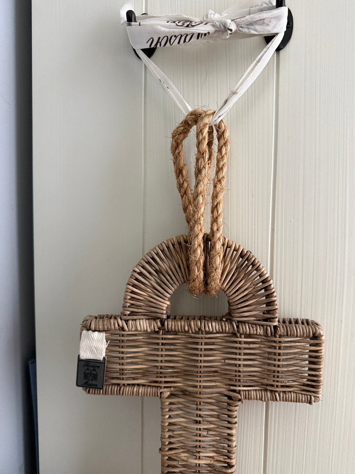 Rivièra Maison rattan anker 50-53cm lang wanddecoratie, Ophalen of Verzenden, Zo goed als nieuw