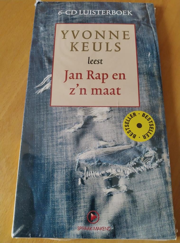 Yvonne Keuls leest Jan Rap en z'n maat - 6-CD Luisterboek, Ophalen of Verzenden, Yvonne Keuls, Cd, Volwassene