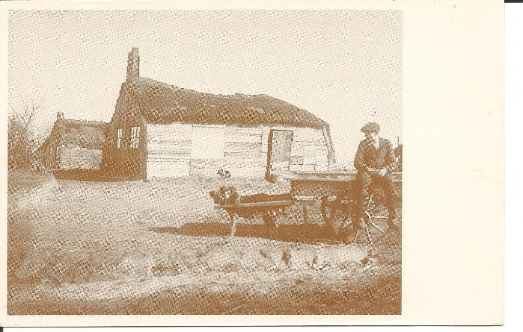 Oude ansichtkaart Noordwolde-Zuid, Lombok  Reprint, Ophalen of Verzenden, 1960 tot 1980, Gelopen, Friesland