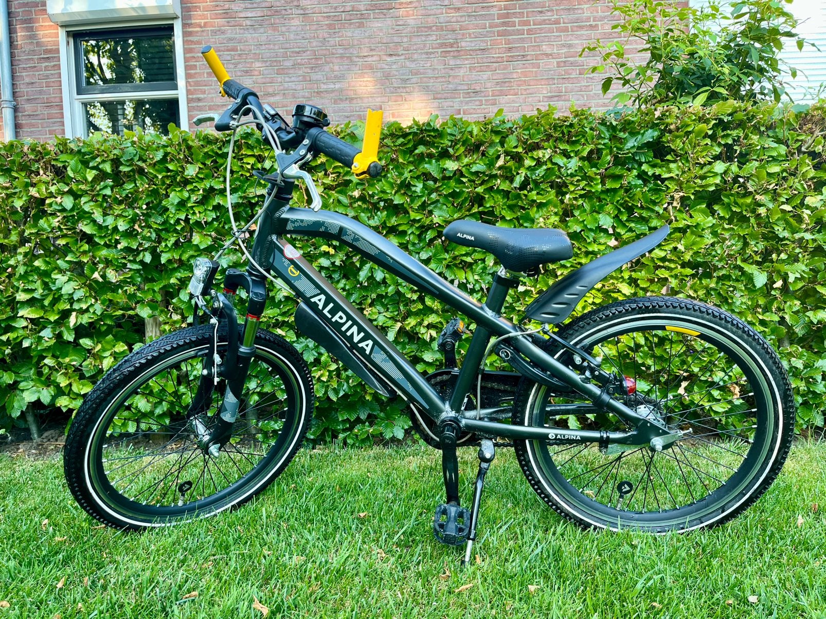 Alpina jongens fiets 20 inch, Fietsen en Brommers, Fietsen | Jongens, Terugtraprem, Ophalen of Verzenden, 20 inch, Handrem