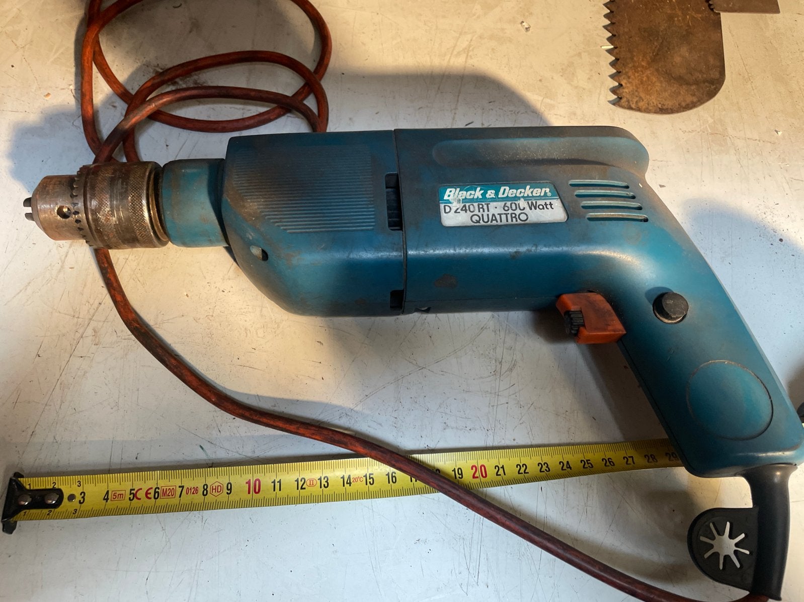 Black & Decker Boormachine DZ40RT 600 Watt QUATTRO, Ophalen, Gebruikt, 600 watt of meer, Boormachine