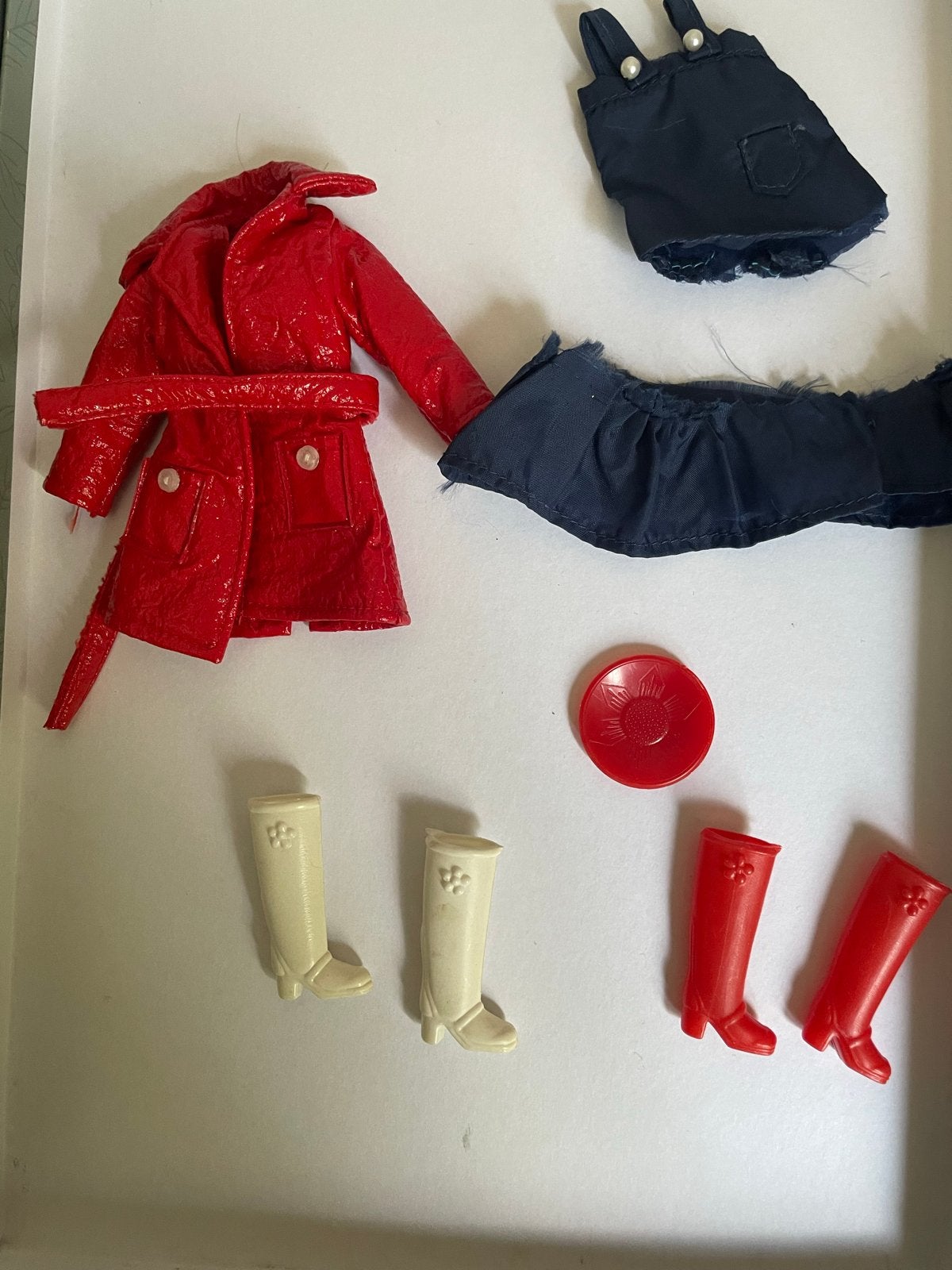 Mary Quant Daisy Kleding: Regenjas, Laarzen & DIY Project, Ophalen of Verzenden, Gebruikt, Overige typen