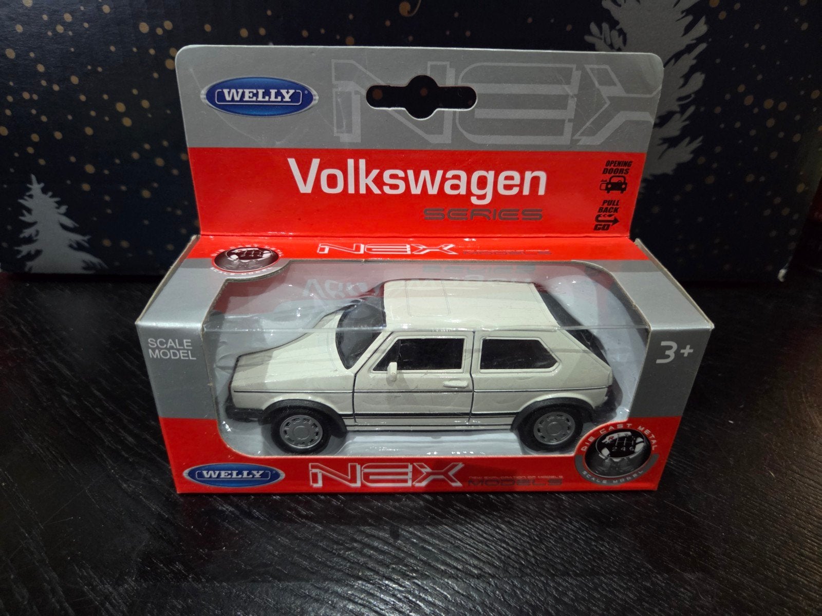 Vw Golf 1 Gti Mk1 (2) Welly Nex, Ophalen of Verzenden, Zo goed als nieuw, Auto, Overige merken